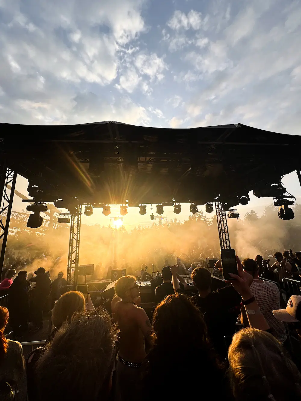 Festival stage photo