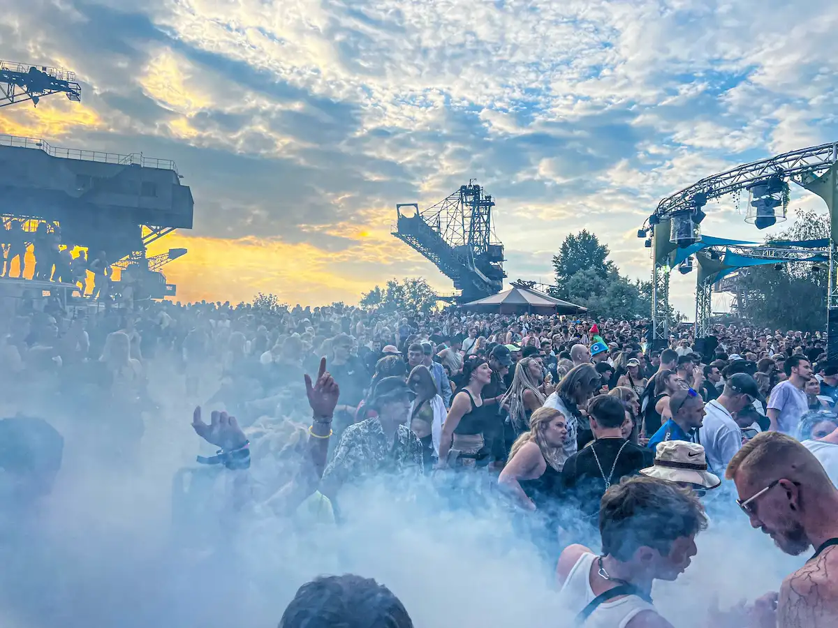 Festival photo with many people